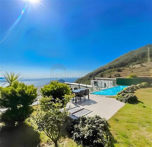 فيدا 5 + 1 مطلة على البحر في وسط ألانيا