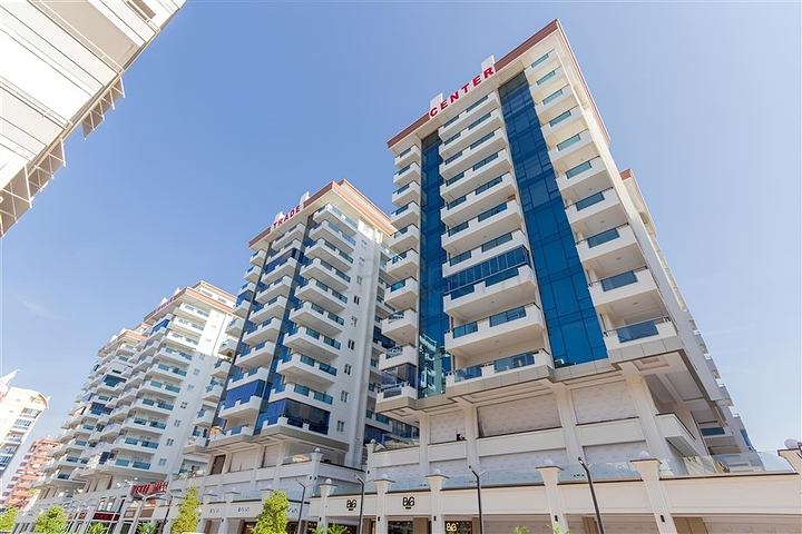 شقة فسيحة 1 + 1 في مجمع جديد في منطقة محمودلار