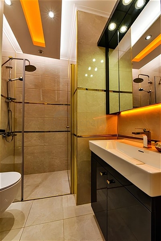 شقة فسيحة 1 + 1 في مجمع جديد في منطقة محمودلار