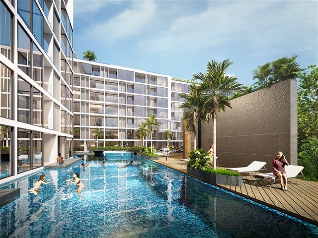 مجمع حديث جديد في جنوب الجزيرة مع خصائص عرض فريدة من نوعها