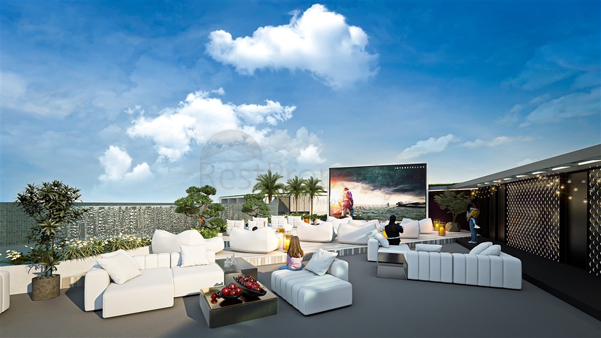 مجمع حديث جديد في جنوب الجزيرة مع خصائص عرض فريدة من نوعها