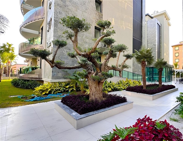 شقة 1+1 في واحدة من أفضل المجمعات في ألانيا 