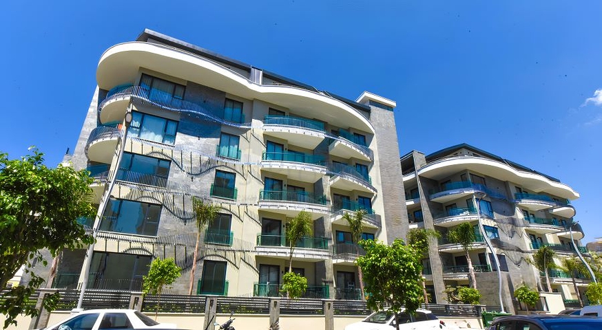 شقة 1+1 في واحدة من أفضل المجمعات في ألانيا 