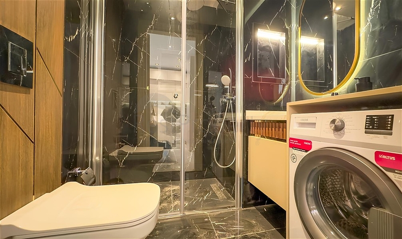 شقة 1+1 في واحدة من أفضل المجمعات في ألانيا 