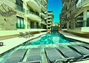 شقة 1+1 في واحدة من أفضل المجمعات في ألانيا 