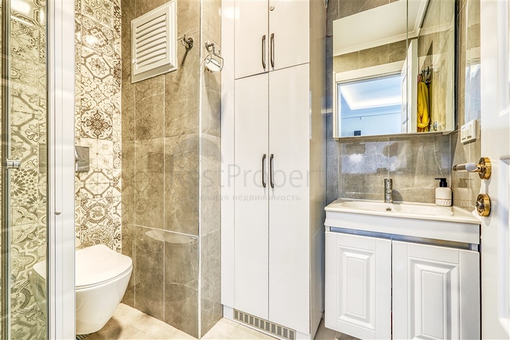 شقة 1+1 في مجمع سكني جديد في منطقة محمودلار