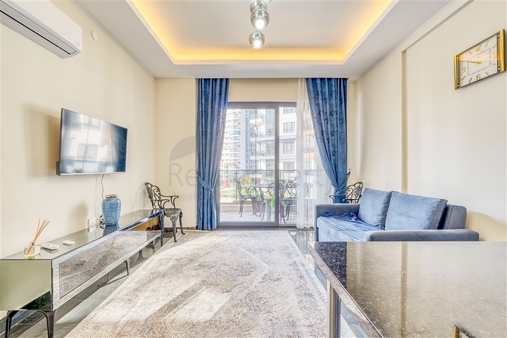 شقة 1+1 في مجمع سكني جديد في منطقة محمودلار