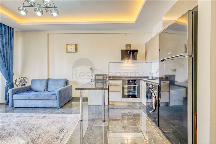 شقة 1+1 في مجمع سكني جديد في منطقة محمودلار