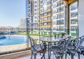 شقة 1+1 في مجمع سكني جديد في منطقة محمودلار