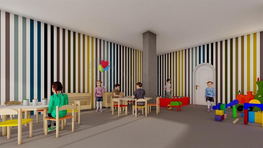 شقة 1+1 في مجمع جديد في أفسلار