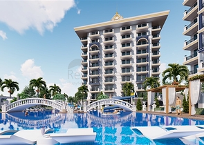 شقة 1+1 في مجمع جديد في أفسلار