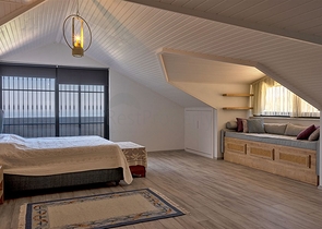 4 + 1 فيلا للبيع في ألانيا عن طريق البحر / منزل الانتهاء مع الأثاث