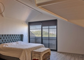 4 + 1 فيلا للبيع في ألانيا عن طريق البحر / منزل الانتهاء مع الأثاث