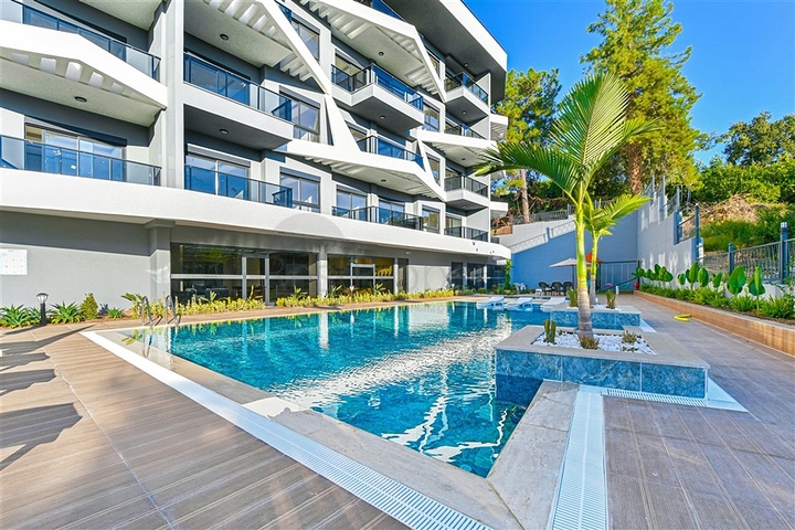 شقق حديثة مع بنية تحتية كاملة في واحدة من أفضل المناطق في ألانيا