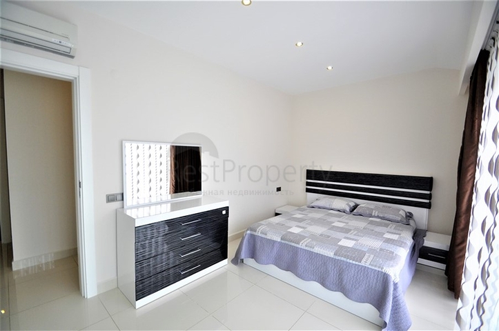 شقة 2+1 في مجمع على بعد 50 متر من الشاطئ في منطقة كارجيجاك