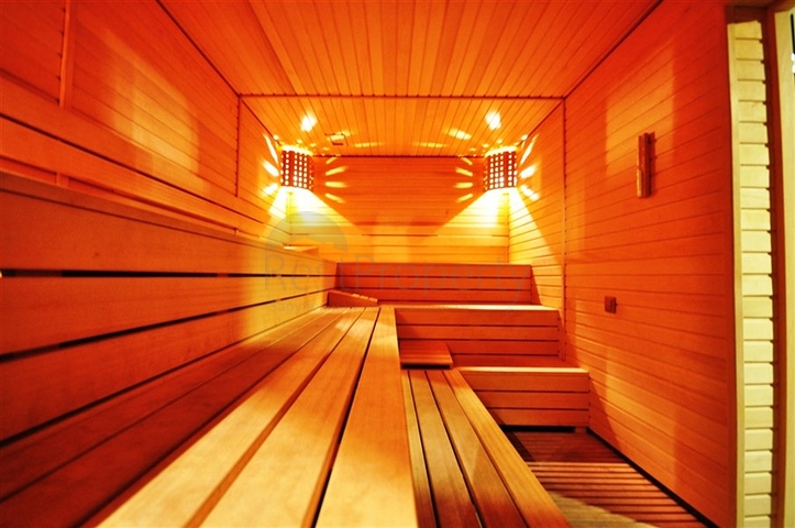 شقة 2+1 في مجمع على بعد 50 متر من الشاطئ في منطقة كارجيجاك