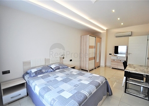 شقة 2+1 في مجمع على بعد 50 متر من الشاطئ في منطقة كارجيجاك