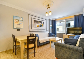 شقة 1+1 في منطقة أوبا على بعد 550 متر فقط من البحر