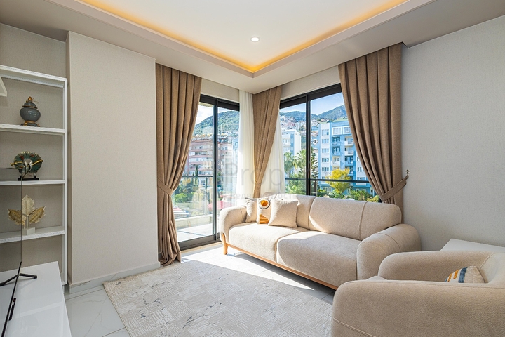 شقة مريحة 1 + 1 في منطقة شاطئ كليوباترا