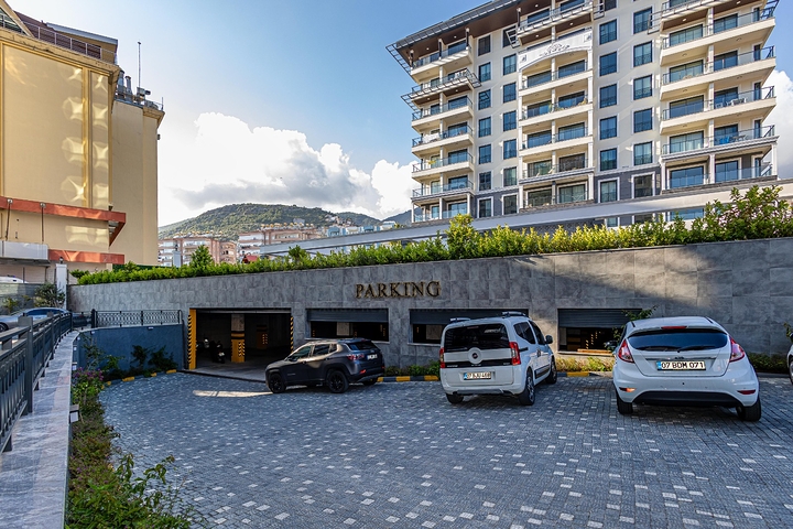 شقة مريحة 1 + 1 في منطقة شاطئ كليوباترا