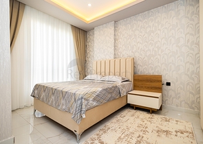 شقة مريحة 1 + 1 في منطقة شاطئ كليوباترا