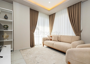 شقة مريحة 1 + 1 في منطقة شاطئ كليوباترا