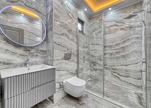 فيلا فاخرة حديثة في وسط سيكجيلي مع إطلالات بانورامية على البحر فيلا فاخرة حديثة في وسط سيكجيلي مع إطلالات بانورامية على البحر