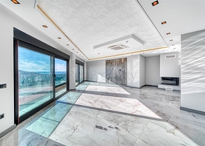 فيلا فاخرة حديثة في وسط سيكجيلي مع إطلالات بانورامية على البحر فيلا فاخرة حديثة في وسط سيكجيلي مع إطلالات بانورامية على البحر