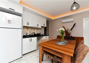 شقة 2 + 1 في منطقة أوبا