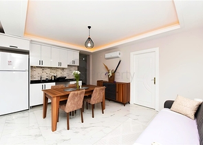 شقة 2 + 1 في منطقة أوبا