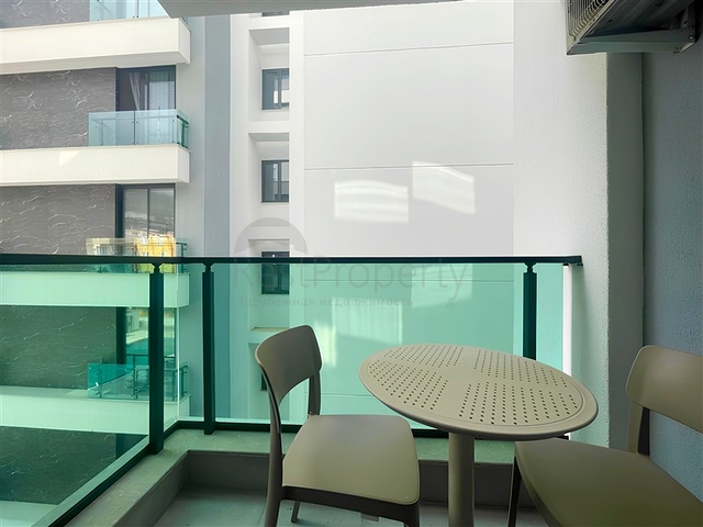 شقة حديثة 1 + 1 في مجمع مع بنية تحتية للفنادق-على بعد 250 متر فقط من شاطئ كليوباترا