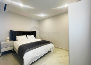 شقة حديثة 1 + 1 في مجمع مع بنية تحتية للفنادق-على بعد 250 متر فقط من شاطئ كليوباترا