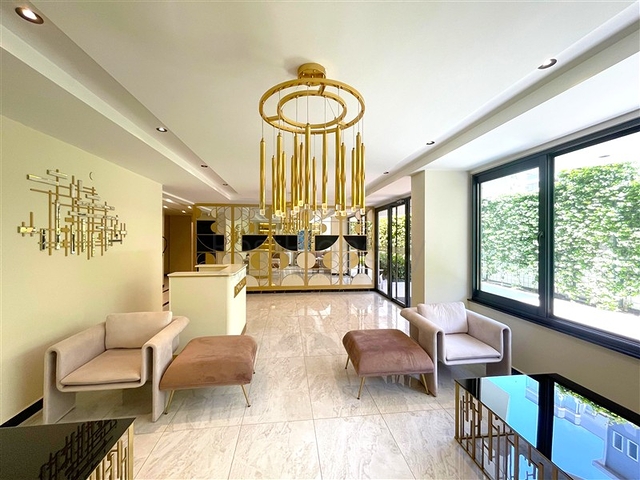 بنتهاوس فاخر 3 + 1 في منطقة مرموقة في ألانيا مطلة على البحر