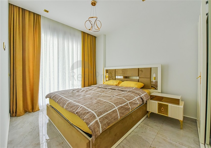 شقة مريحة 1 + 1 في وسط ألانيا هي خيار مثالي للتأجير عن طريق البحر