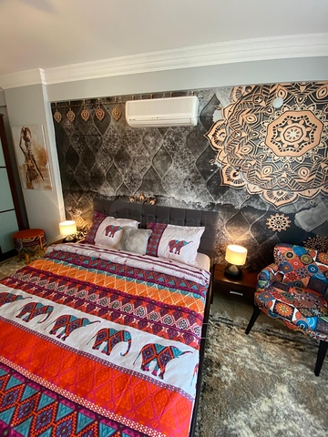 شقة واسعة لجميع أفراد الأسرة في مجمع بالقرب من البحر