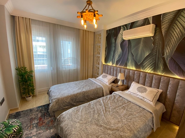 شقة واسعة لجميع أفراد الأسرة في مجمع بالقرب من البحر