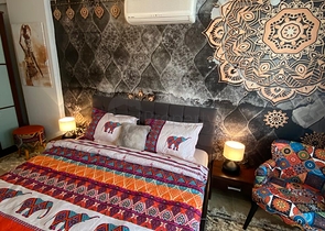 شقة واسعة لجميع أفراد الأسرة في مجمع بالقرب من البحر