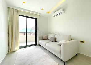 بنتهاوس حديث 2+1 للإيجار في وسط ألانيا — على بعد 150 متر فقط من البحر