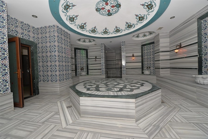 شقة مفروشة واسعة مع بنية تحتية للمنتجع في منطقة أفسالار الخلابة