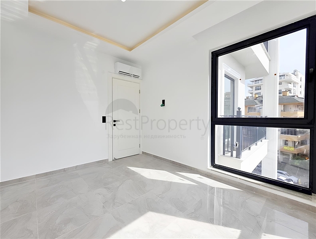 شقة حديثة 1 + 1 في مجمع سكني جديد في وسط أوبا