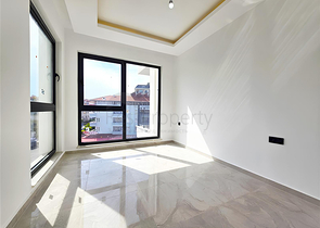 شقة حديثة 1 + 1 في مجمع سكني جديد في وسط أوبا