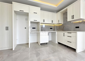 شقة حديثة 1 + 1 في مجمع سكني جديد في وسط أوبا