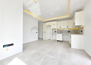 شقة حديثة 1 + 1 في مجمع سكني جديد في وسط أوبا