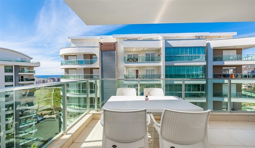 شقة مريحة 1 + 1 في مجمع سكني مع البنية التحتية للمنتجع