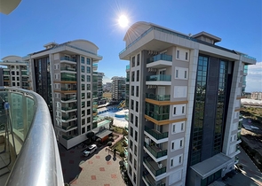 شقة مريحة 1 + 1 في مجمع سكني مع البنية التحتية للمنتجع