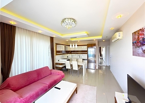 الراحة والراحة على بعد خطوة من البحر-شقة في مجمع مرموق في محمودلار