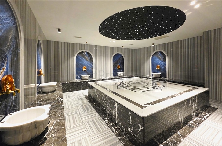 شقة أنيقة على البحر مع بنية تحتية فندقية