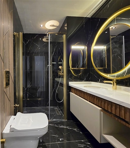 شقة أنيقة على البحر مع بنية تحتية فندقية