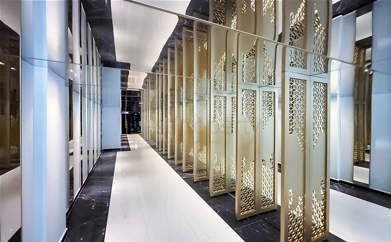 شقة أنيقة على البحر مع بنية تحتية فندقية