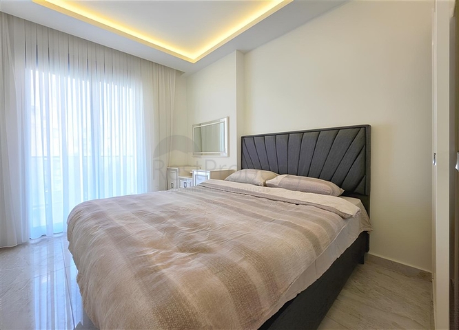 شقة مريحة مع بنية تحتية غنية في وسط ألانيا